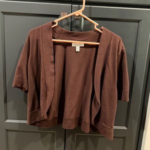 Brown shrug